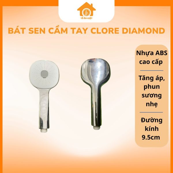 Bát sen cầm tay Clore Diamond