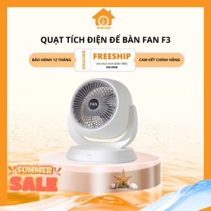 Quạt tích điện để bàn Fan F3