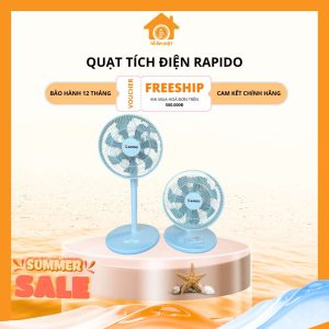 Quạt tích điện RAPIDO
