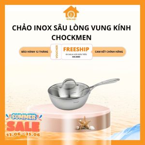 Chảo inox sâu lòng