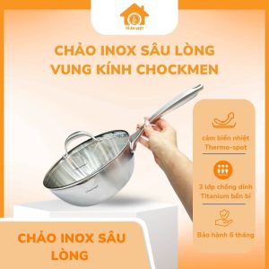 Chảo inox sâu lòng