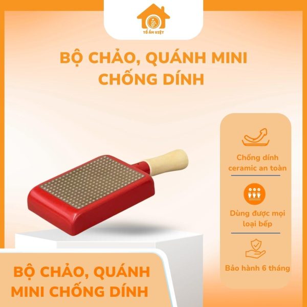 bộ chảo quánh mini