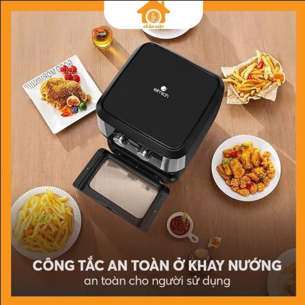 Nồi chiên không dầu Elmich