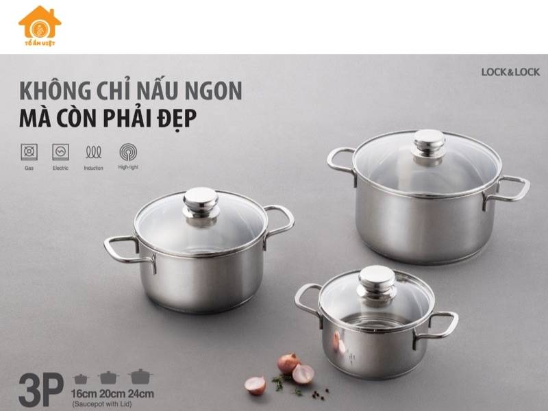 Nồi inox Lock&Lock
