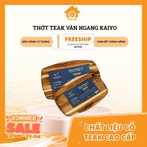Thớt gỗ vân ngang