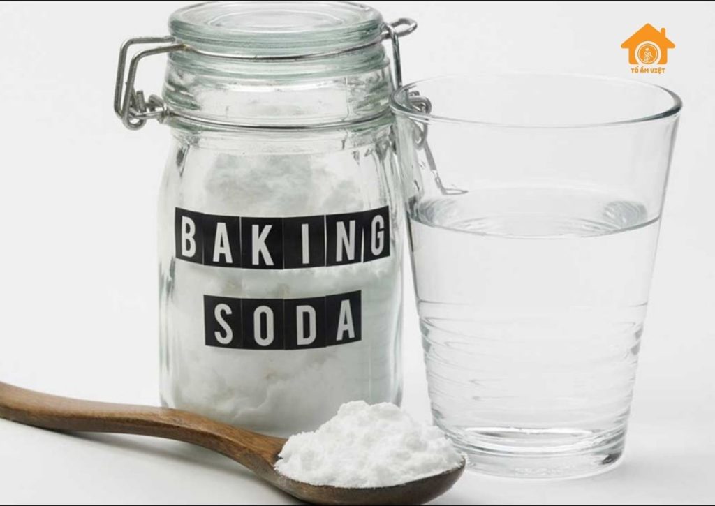 Dùng baking soda tẩy ố vàng