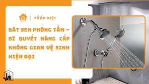 Bát sen phòng tắm bí quyết nâng cấp không gian hiện đại