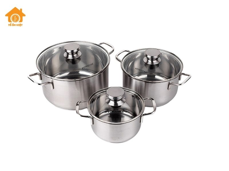 Bộ nồi Panasonic 3 món