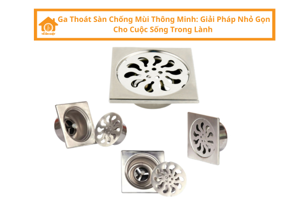 ga thoát sàn khử mùi