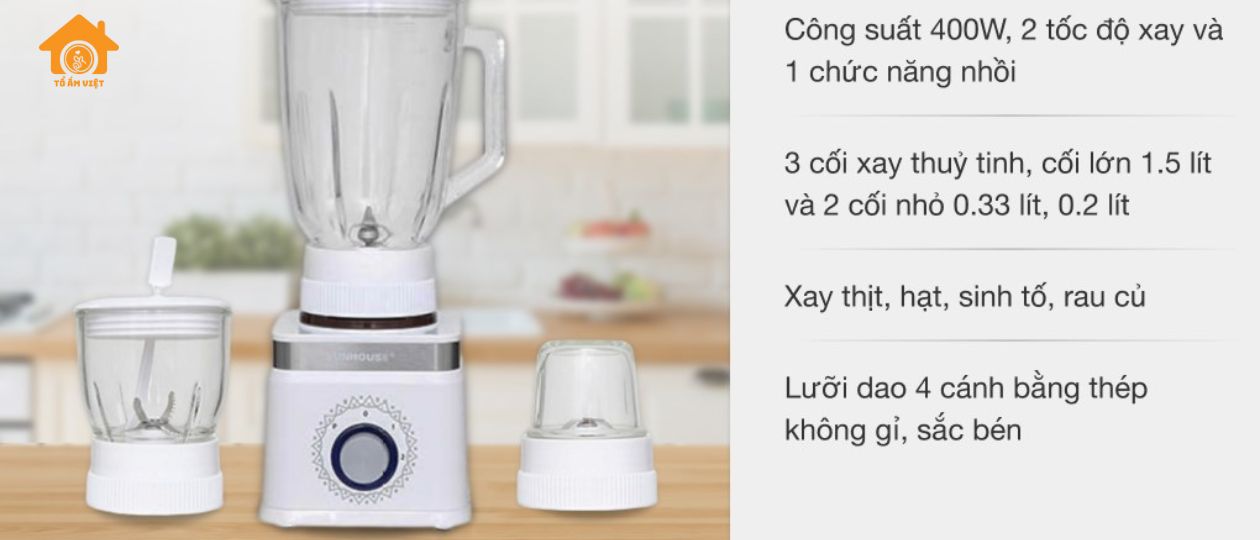 máy xay tích hợp đa năng