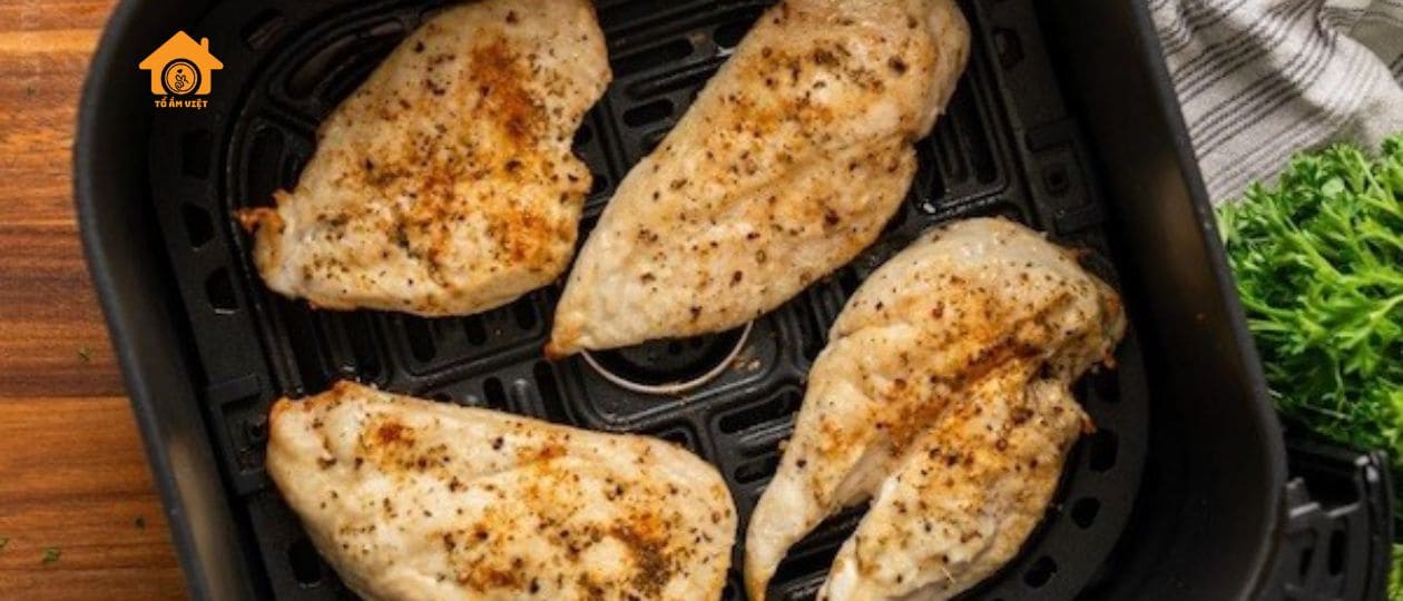 7 món ăn cho dân văn phòng bằng nồi chiên không dầu
