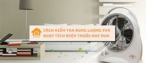 quạt tích điện