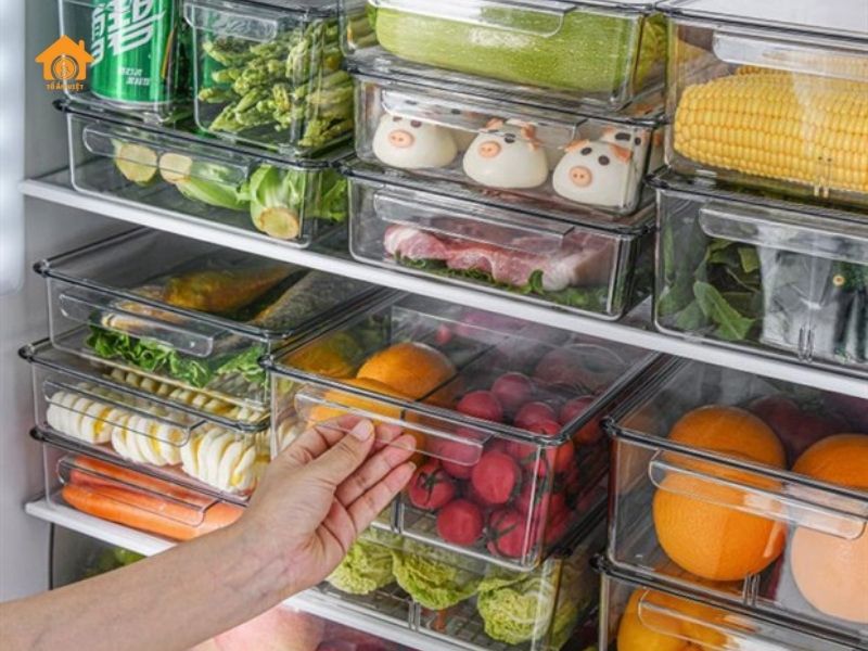 Bảo quản thực phẩm tươi lâu bằng hộp