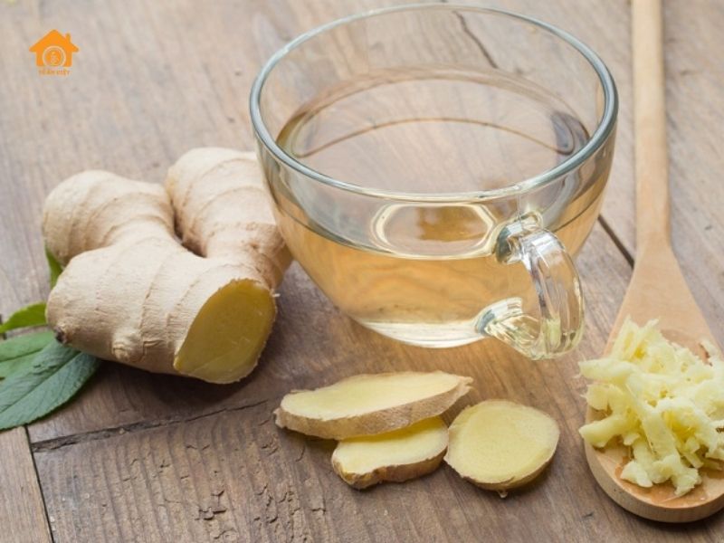 Khử mùi tanh cá hồi bằng gừng
